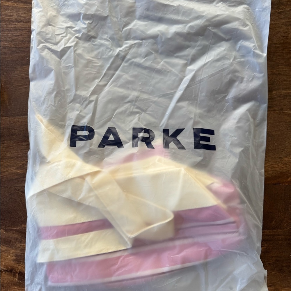 Parke Valentine’s Oversized Pink Tote New! - Picture 2 of 2